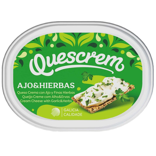 Queijo para Barrar com Alho e Ervas