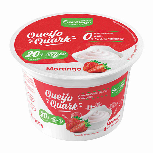 Queijo Quark Morango