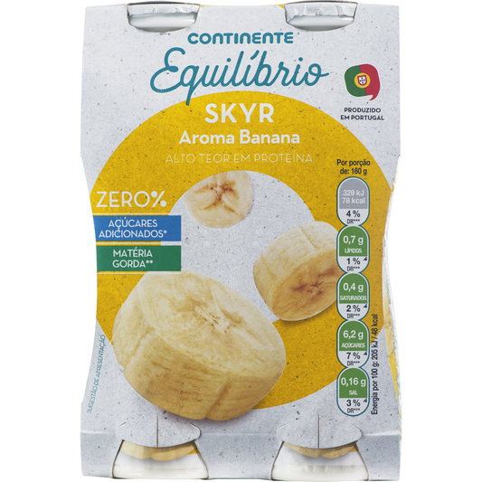 Iogurte Líquido Skyr Magro Banana