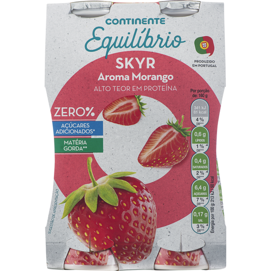 Iogurte Líquido Skyr Magro Morango