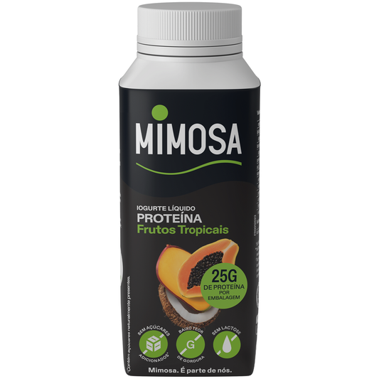 Iogurte Líquido Proteína Frutos Tropicais