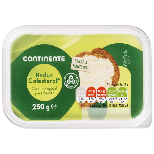 Creme Vegetal para Barrar Reduz Colesterol