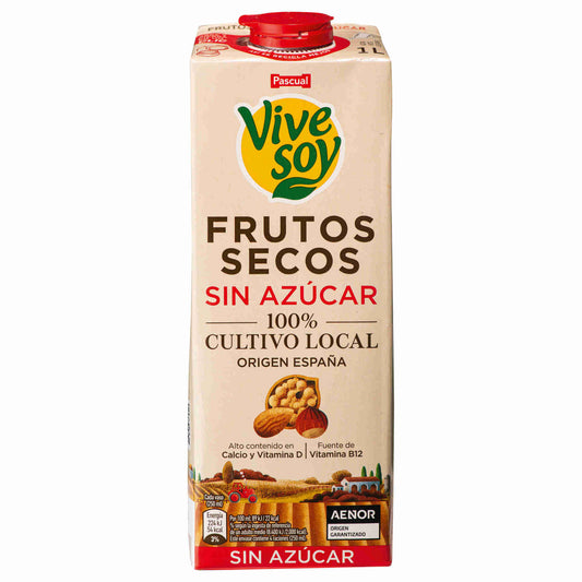 Bebida Vegetal Frutos Secos sem Açúcar