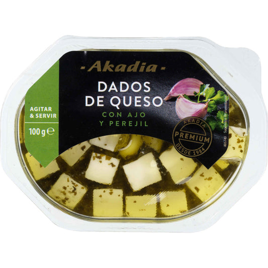 Queijo com Alho e Ervas para Saladas