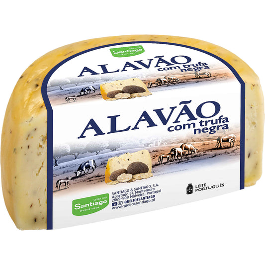 Queijo de Vaca Curado com Trufa Negra