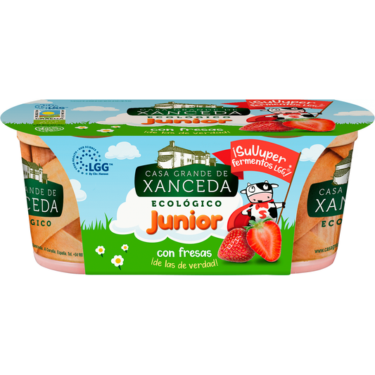 Iogurte Cremoso Júnior Morango