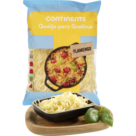 Queijo Flamengo Ralado para Gratinar