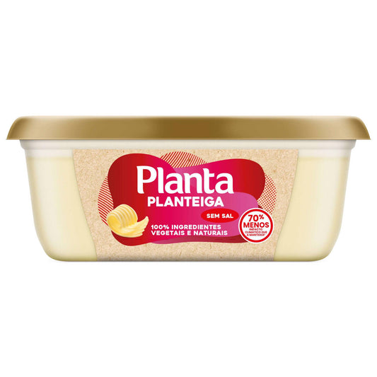 Creme para Barrar Planteiga sem Sal