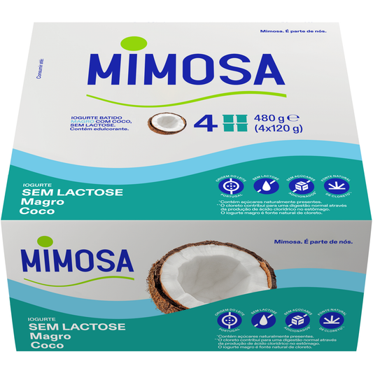 Iogurte Magro Coco sem Lactose