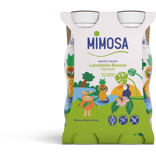 Iogurte Líquido Frutos Tropicais Infantil Lanchinho Booom