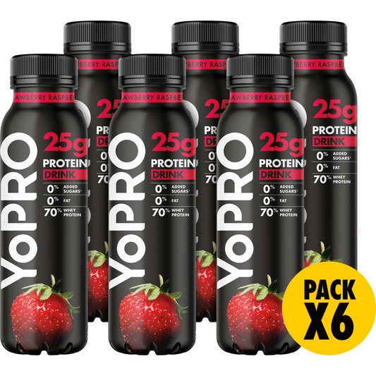 Iogurte Líquido Proteína Morango e Framboesa