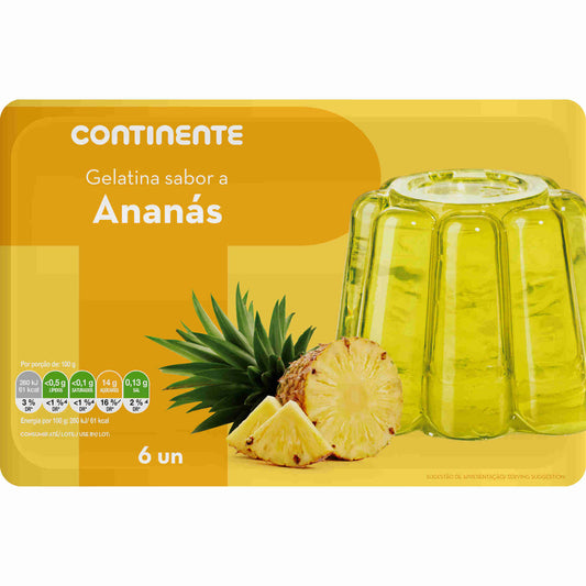 Gelatina Pronta Ananás
