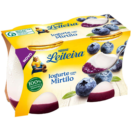 Iogurte com Mirtilo